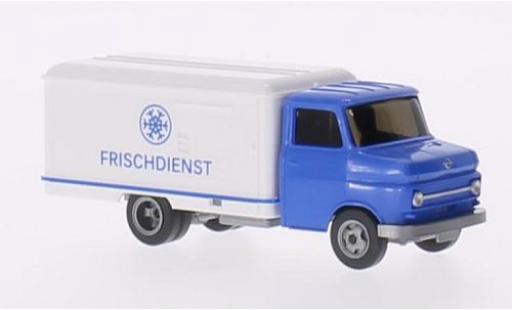 Modelauto Opel Blitz Base Frischdienst Tiefk&Atilde;&frac14;hlwagen 1/87 Wiking