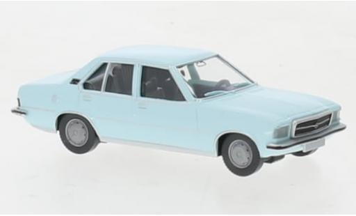 Modelauto Opel Rekord D blauw 1971 1/87 Wiking