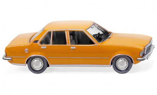 Modelauto Opel Rekord D oranje 1971 1/87 Wiking