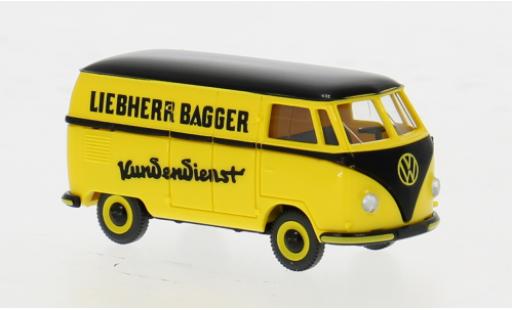 Modelauto Volkswagen T1 A (Typ 2) Bestelwagen 1950 Liebherr Bagger 1/87 Wiking