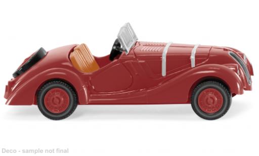 Modelauto Bmw 328 berline rood fonc&Atilde;&copy; 1/87 Wiking