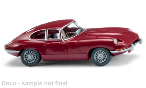 Modelauto Jaguar E-Type Base rood 1/87 Wiking