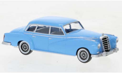 Modelauto Mercedes CLA Base 300 blauw 1957 1/87 Wiking