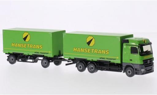 Modelauto Mercedes Actros Base Hansetrans 1/87 Wiking