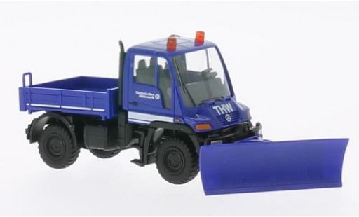 Modelauto Mercedes Unimog Base U 400 THW 1/87 Wiking