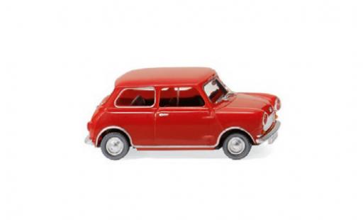 Modelauto Austin 7 berline Mini rood 1/87 Wiking