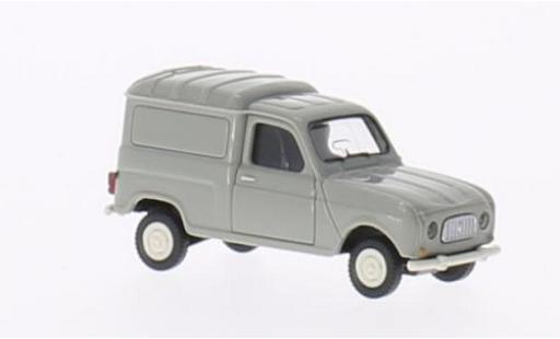 Modelauto Renault 4 Base R grijs 1/87 Wiking