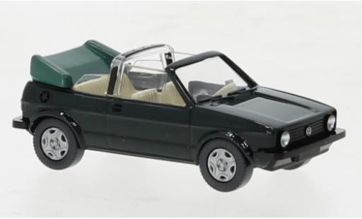 Modelauto Volkswagen Golf Base I cabriolets groen 1979 1/87 Wiking