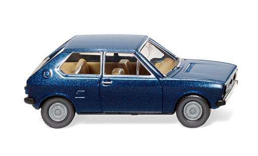 Modelauto Volkswagen Polo Base I metallic blauw fonc&Atilde;&copy; 1975 1/87 Wiking
