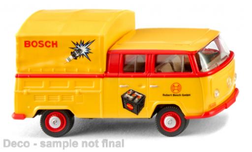 Modelauto Volkswagen T2 Base cabine double Bosch 1/87 Wiking
