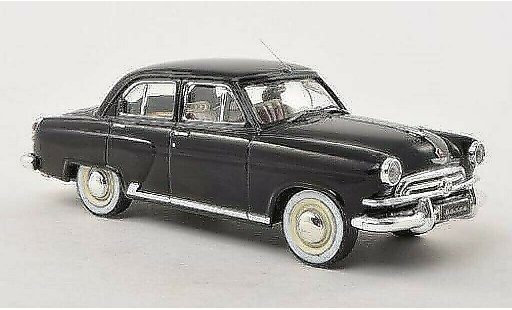 Wolga M21 Base 1/43 IXO Serie 1 zwart 1956 modelauto