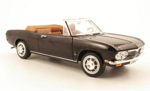 Modelauto Chevrolet Corvair Convertible Monza Cabriolet zwart 1969 1/18 Yat Ming